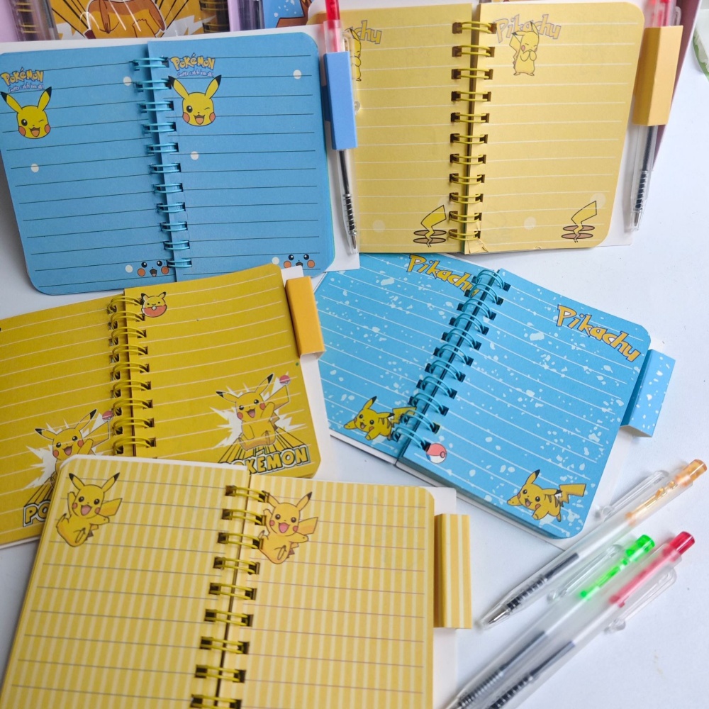 かわいいポケモン A7 ワイヤーバウンドノートとペンセット  - Travel Notebook Journal のレビューと価格