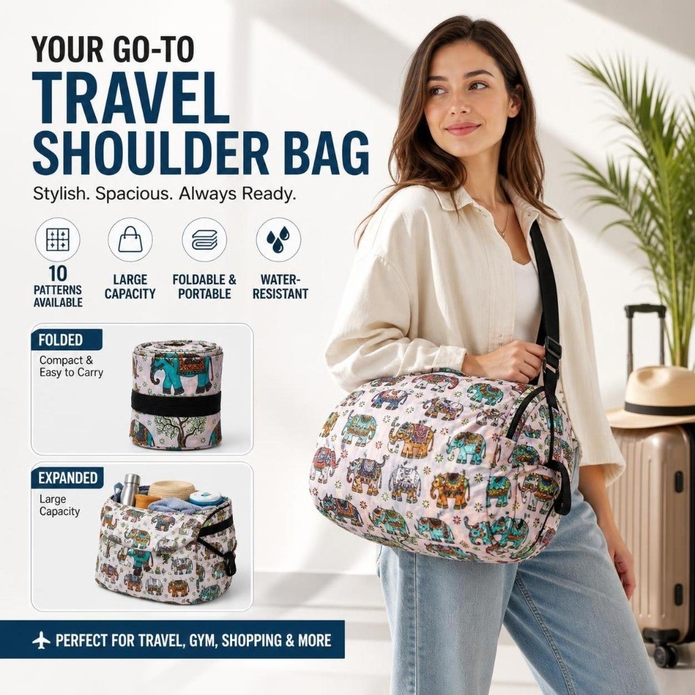 耐久性のある大容量ショッピングバッグ、ハンドル付き、防水トラ - Travel Accessories Market のレビューと価格