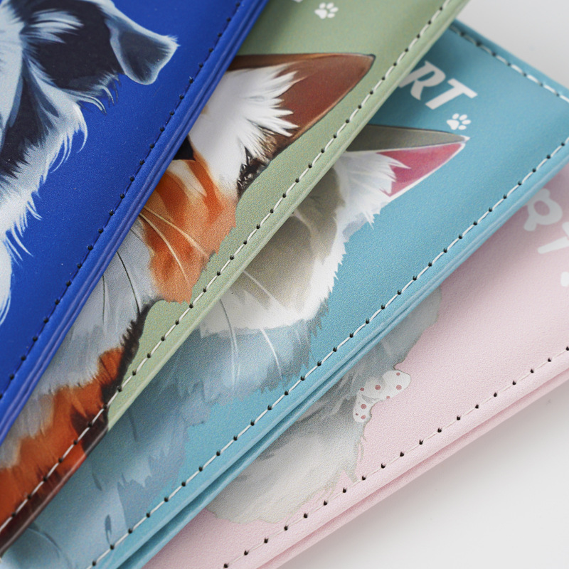 2025年UVカラープリント可愛いペットパスポートホルダー旅 - Travel Accessories Passport Holder のレビューと価格