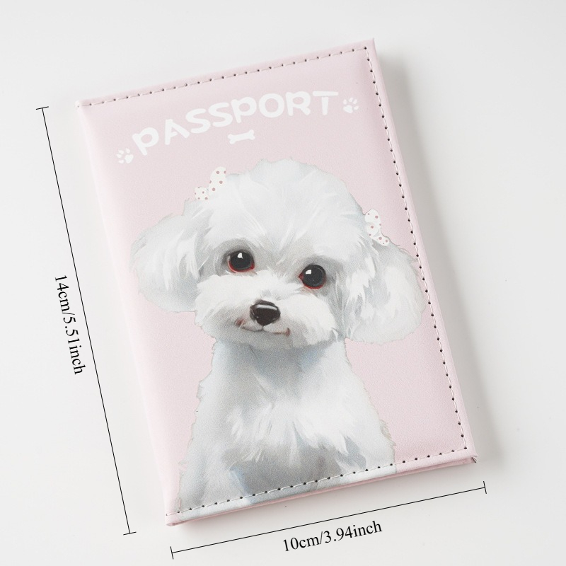 2025年UVカラープリント可愛いペットパスポートホルダー旅 - Travel Accessories Passport Holder のレビューと価格