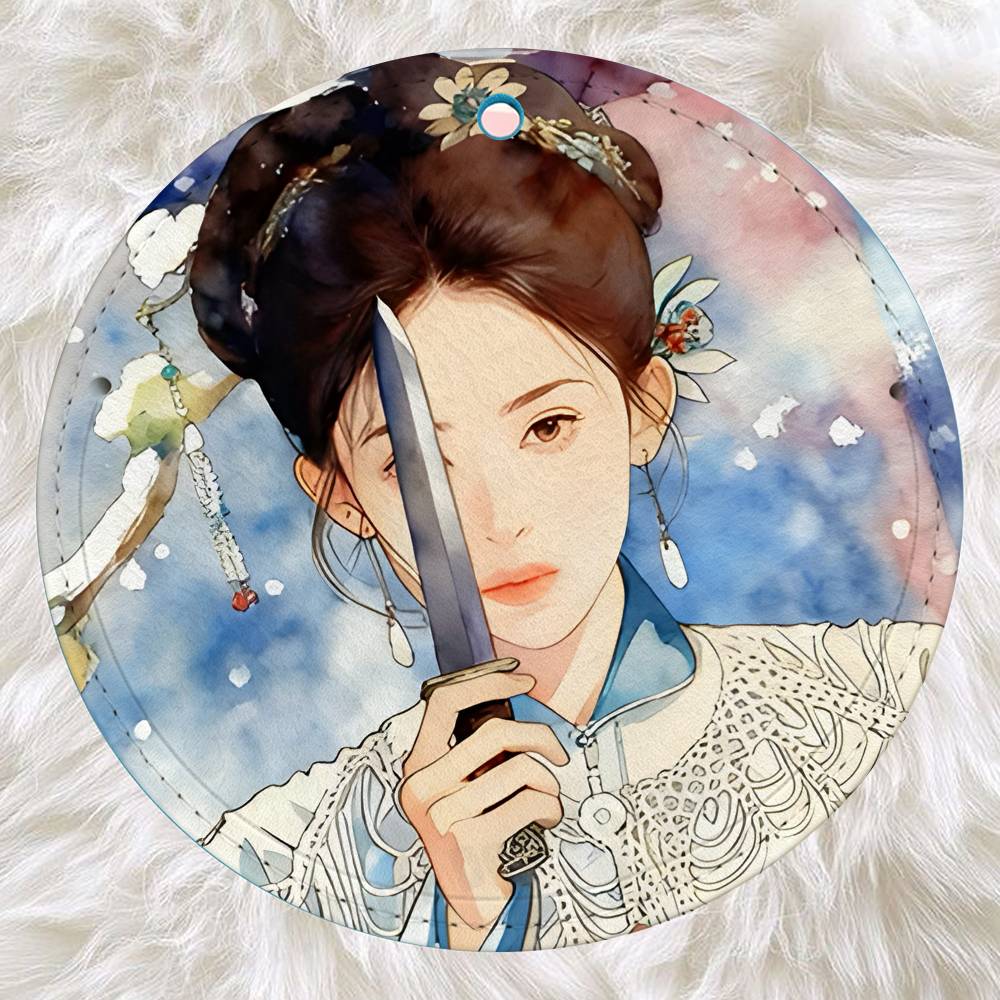 Yu Ming Cha Gu イラスト入りテレビ荷物タグ P - Luggage Tag Leather のレビューと価格