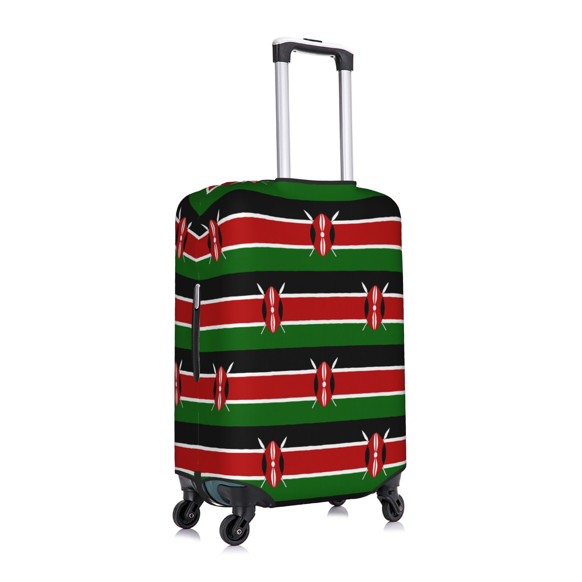 ケニア国旗荷物カバー弾性ケニア愛国旅行スーツケース保護カバー - Travel Accessories Kenya のレビューと価格